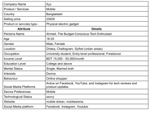 Buyer Persona